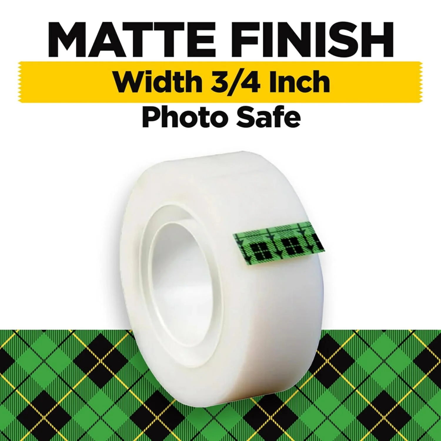 Scotch Magic Tape in Box 3/4 x 1299 in (19mm x 33m), 1 roll/box  | Invisible | Removable | Sticky Tape | For Document Repair, Labelling and Sealing | Scotch Tape | Boxed individually - Image 2