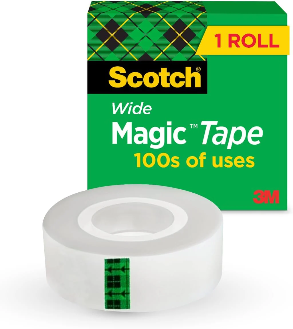 Scotch Invisible Magic Tape, 810, 2.5 cm x 1296"