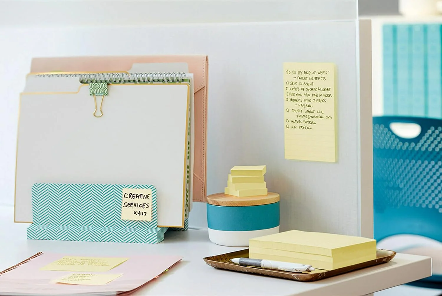 Post-it Notes Canary Yellow 655 3 x 5 in (76 x 127 mm), 100 sheets/pad | Yellow Color | Sticky Notes | For Note Taking, To Do Lists and Reminders | Clean Removal | No damage | Recyclable - Image 4