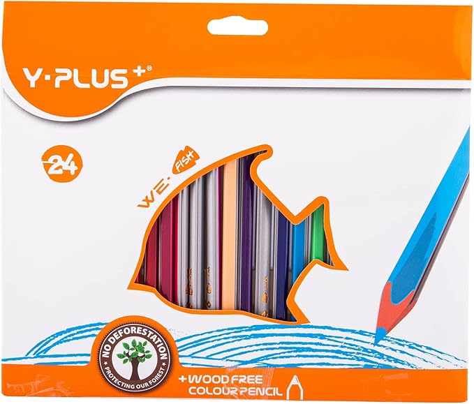 Y-Plus 24Pcs Colour Pencil
