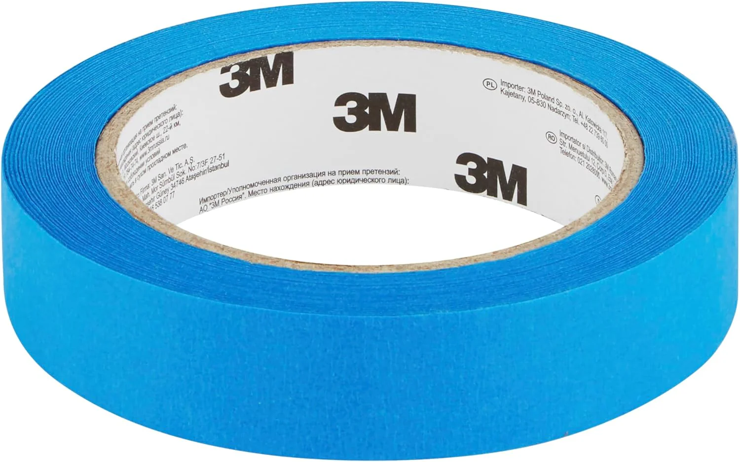 Scotch Blue Premium Masking Tape 24mm x 41m, 3 rolls/pack | Blue color | Masking and Protection | High adhesion | Multi-Surface | For walls, ceiling, metal, wood | Easy to Remove with no residue - Image 2
