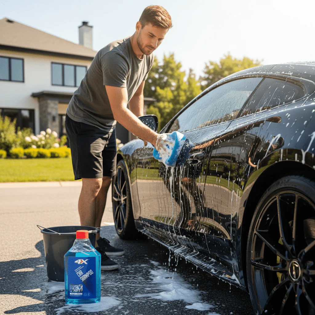 4X Car Shampoo Decontamination Glazing And Protecing-500ml - Image 2