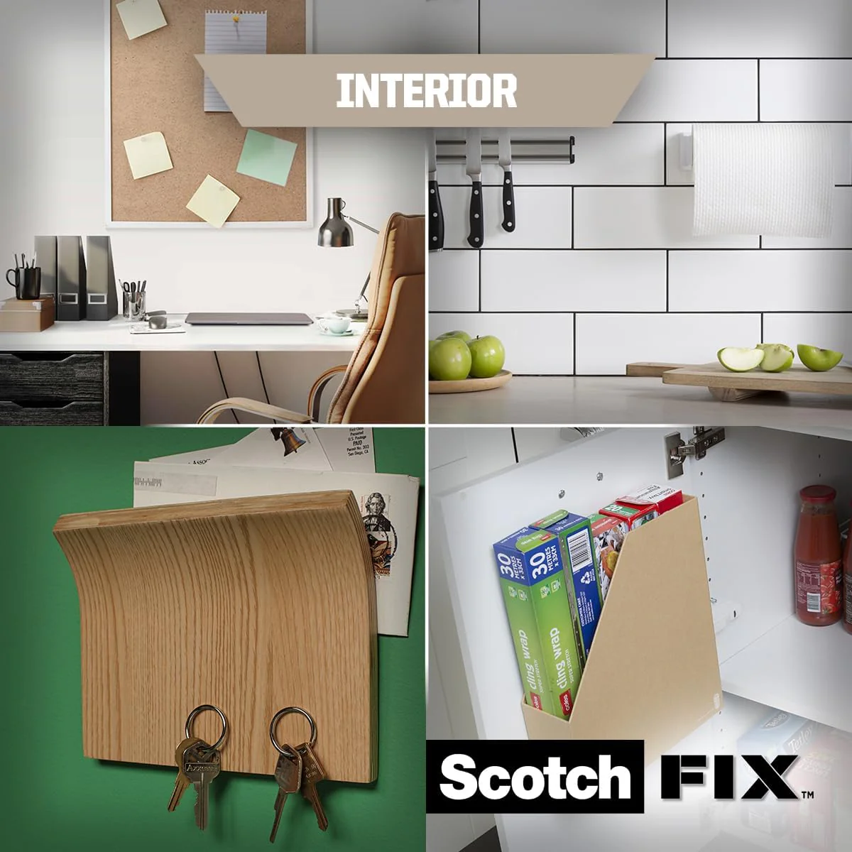 Scotch-Fix™ Indoor Double-Sided Mounting Tape 114S-INT-EU, 25mmx1.5m, 24 RL/CV - Image 4
