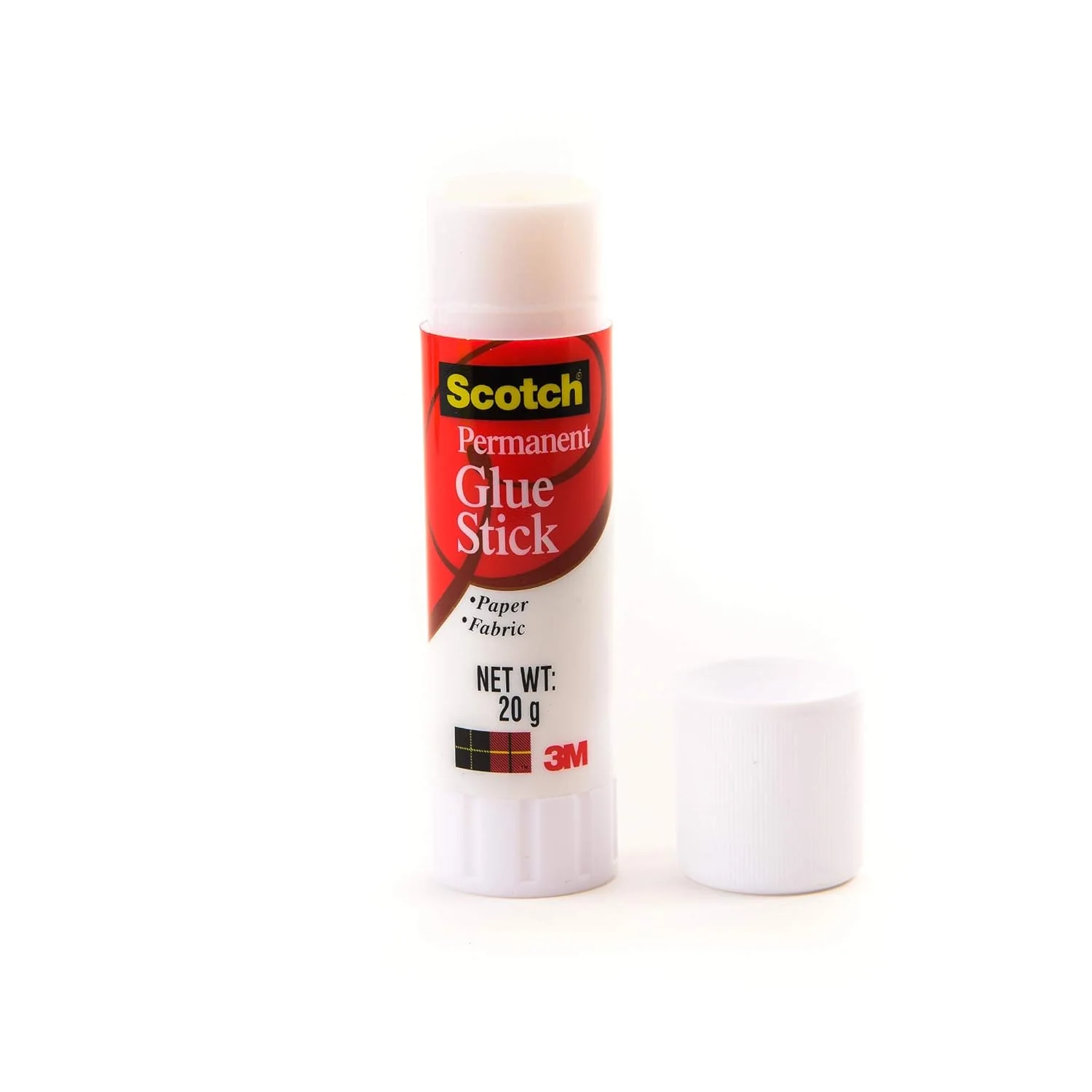 Scotch Permanent Glue Stick 0.69 oz (20gr.) White color, 1 stick/pack | Safe and Children Friendly | Strong adhesive | Water based | Non toxic | Acid free | For Paper, Scrapbooking | Glue Stix - Image 2