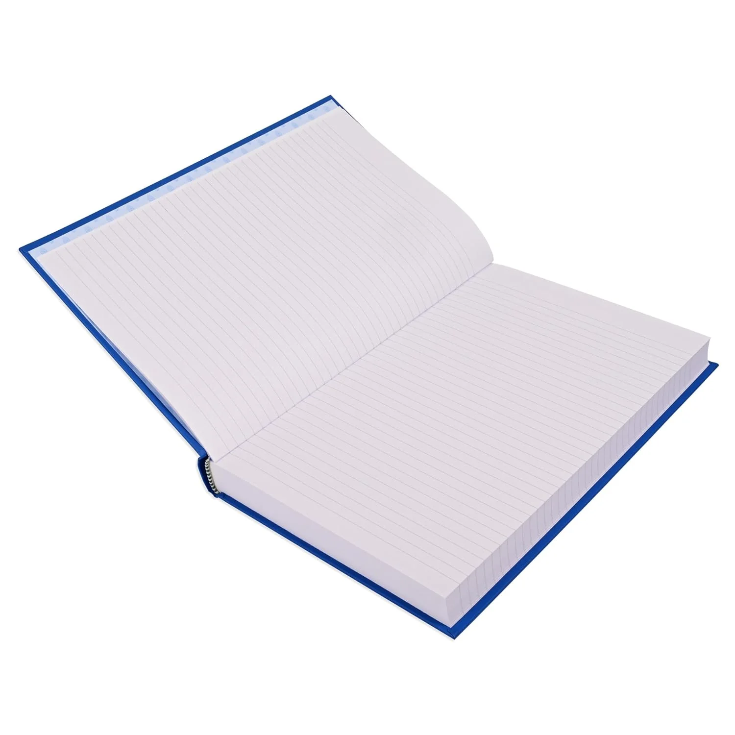 FIS Manuscript Book | Single Ruled 8mm | 336 Sheets | F/S Size (210 × 330 mm) | Blue Hard Cover — FSMNFS7Q - Image 2