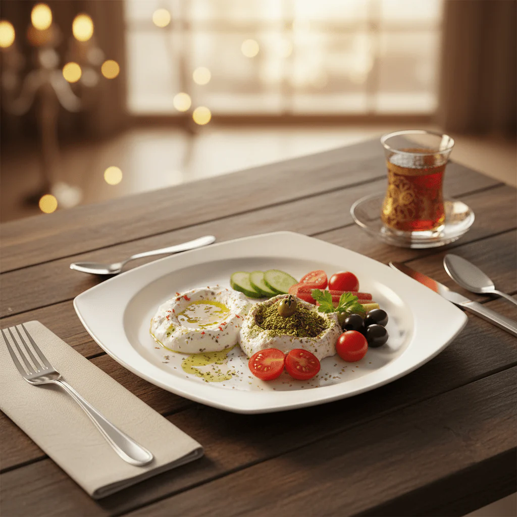 Shallow White Round Ceramic Plate 14 cm – Minimalist Small Plate for Snacks & Side Dishes - Image 2