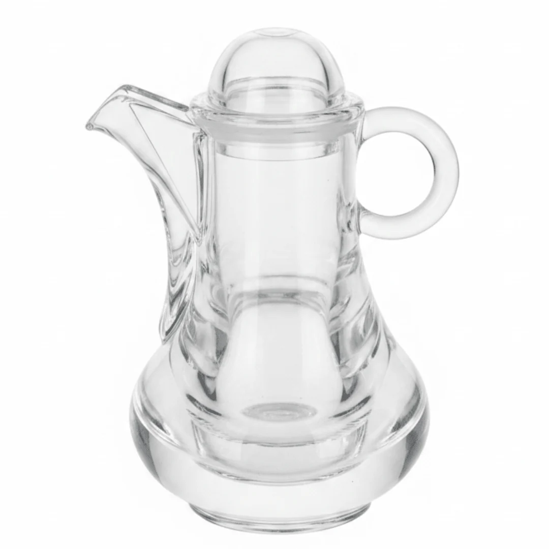 Acrylic Sauce Pot & Oil Cruet | 200ml | Elegant Tableware