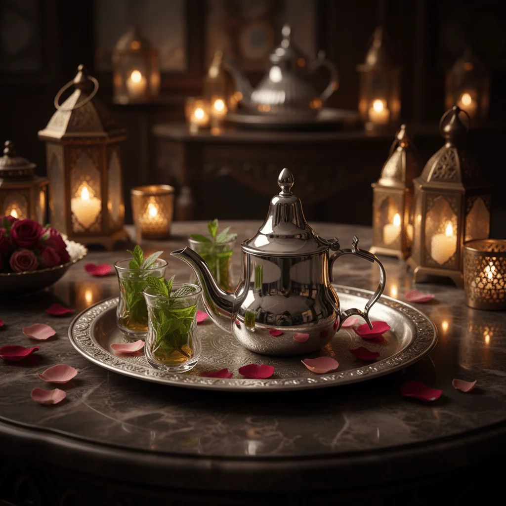 Afco Stainless Steel Moroccan Tea Pot 300ml – Mirror-Polished Silver - Image 2