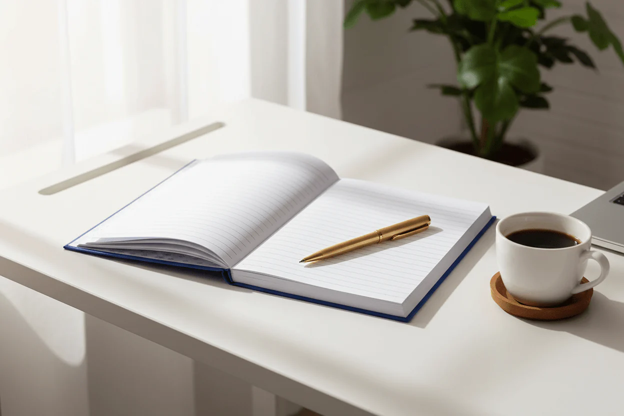 FIS Manuscript Book | Single Ruled 8mm | 240 Sheets | F/S Size (210 × 330mm) - Image 3