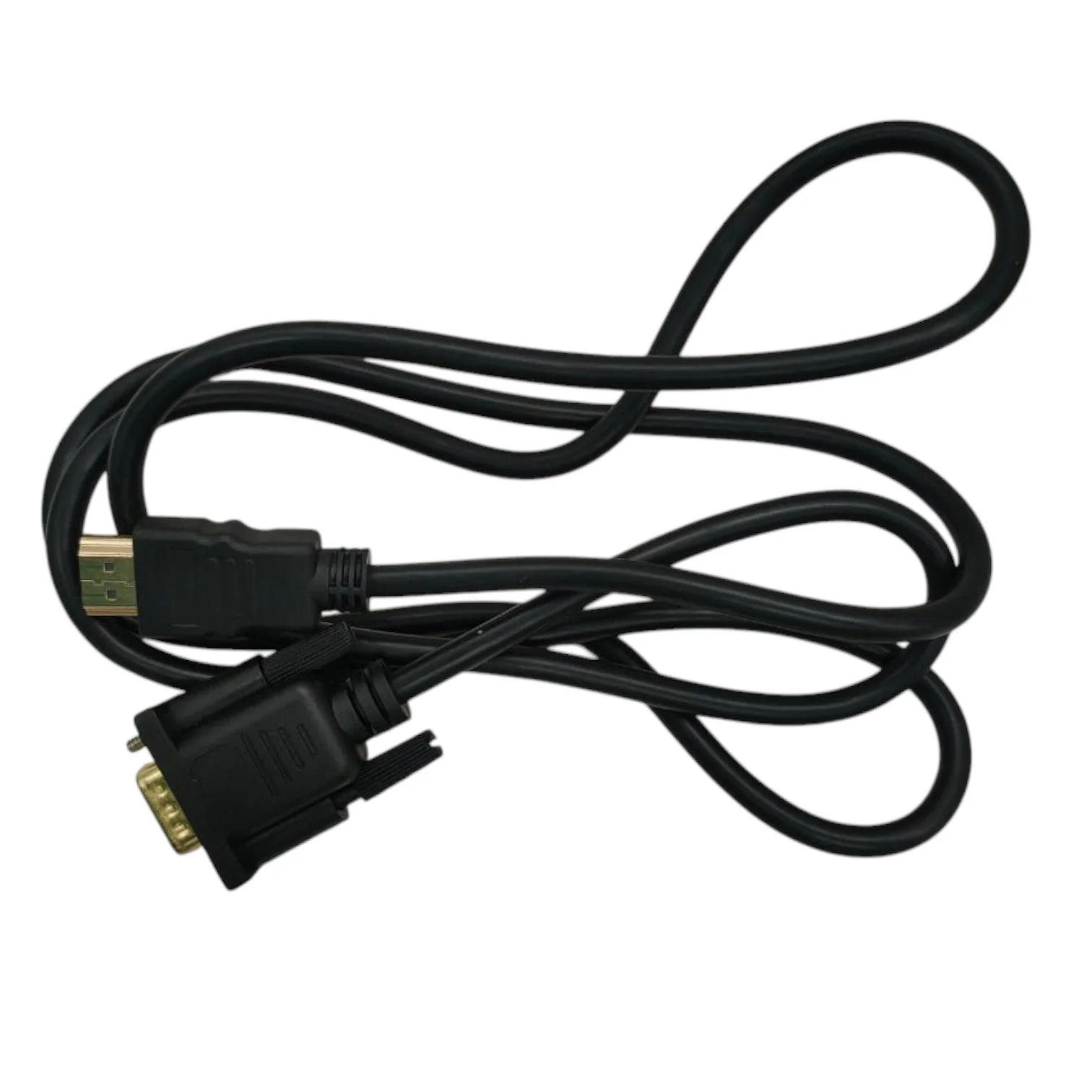 AK Kemco HDMI (Source) to VGA (Display) Cable (Male to Male) Compatible for Computer, Desktop, Laptop, PC 1.5 Metre-Black