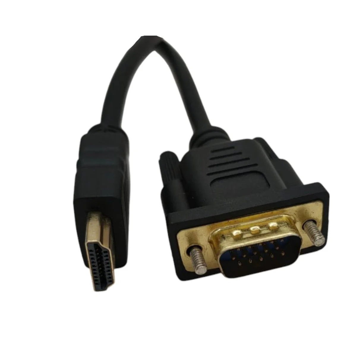 AK Kemco HDMI (Source) to VGA (Display) Cable (Male to Male) Compatible for Computer, Desktop, Laptop, PC 1.5 Metre-Black - Image 2