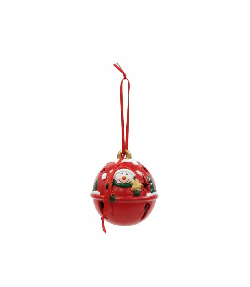 AKDC 10cm LED Christmas Bell Décor – Light-Up Festive Ornament for Tree, Table & Holiday Decoration - Image 2