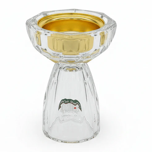 AKDC 13.5cm Premium Crystal Incense Burner for Aromatherapy, Meditation, Relaxation, and Elegant Interior Decoration