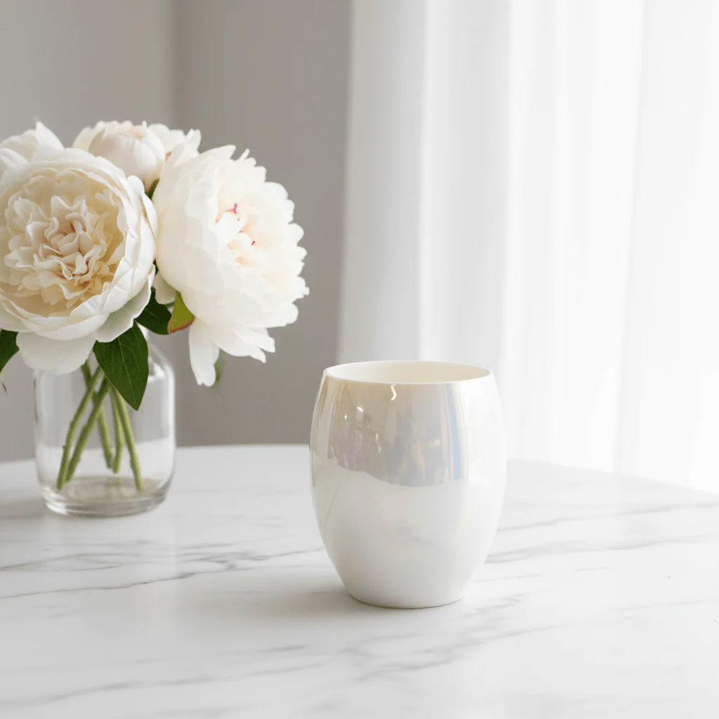 AKDC Pearl Iridescent Acrylic Tumbler | 200ml | Stemless Pearlescent Drinkware - Image 2