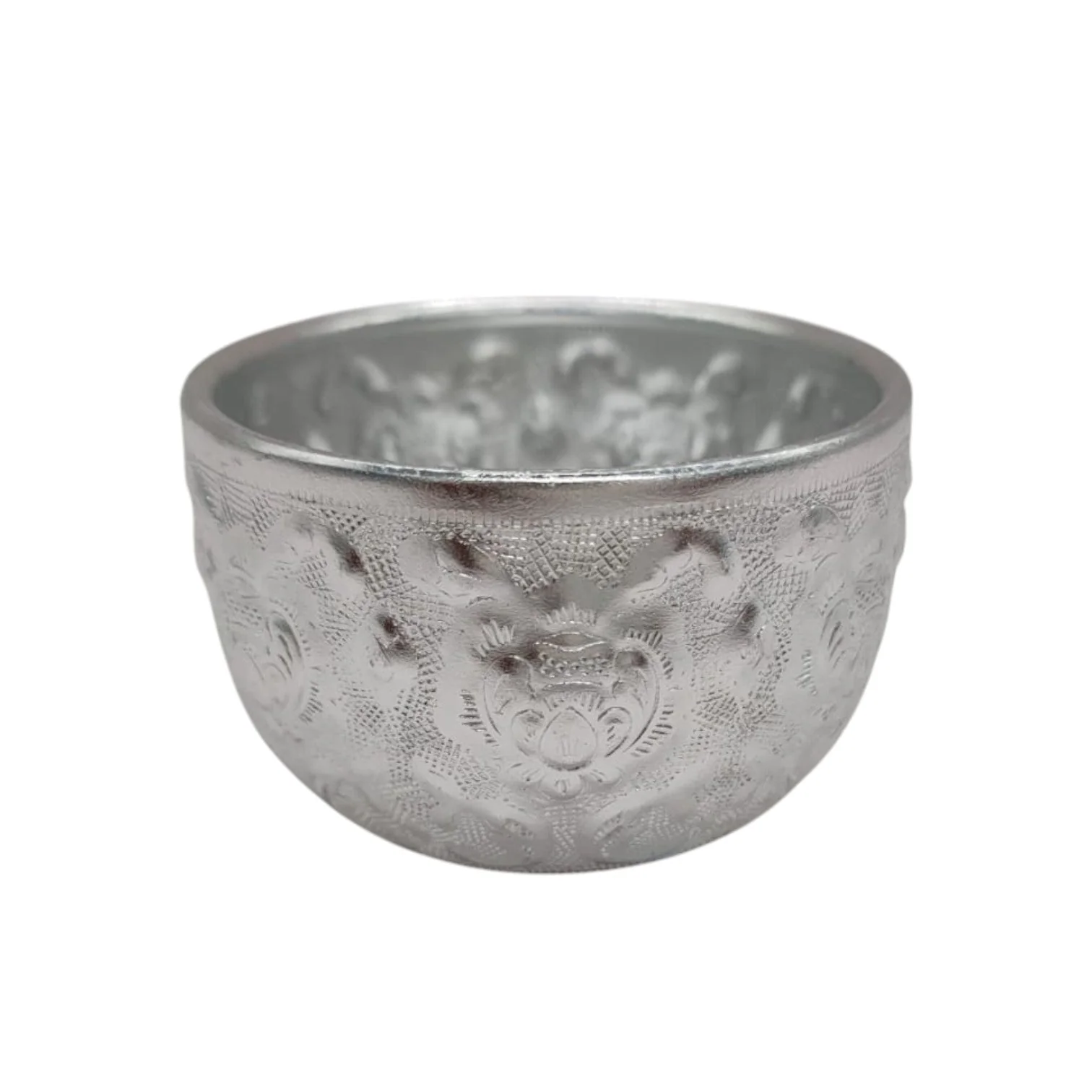 AKDC Aluminium Small Bowl 40ml-6cm-Silver - Image 2