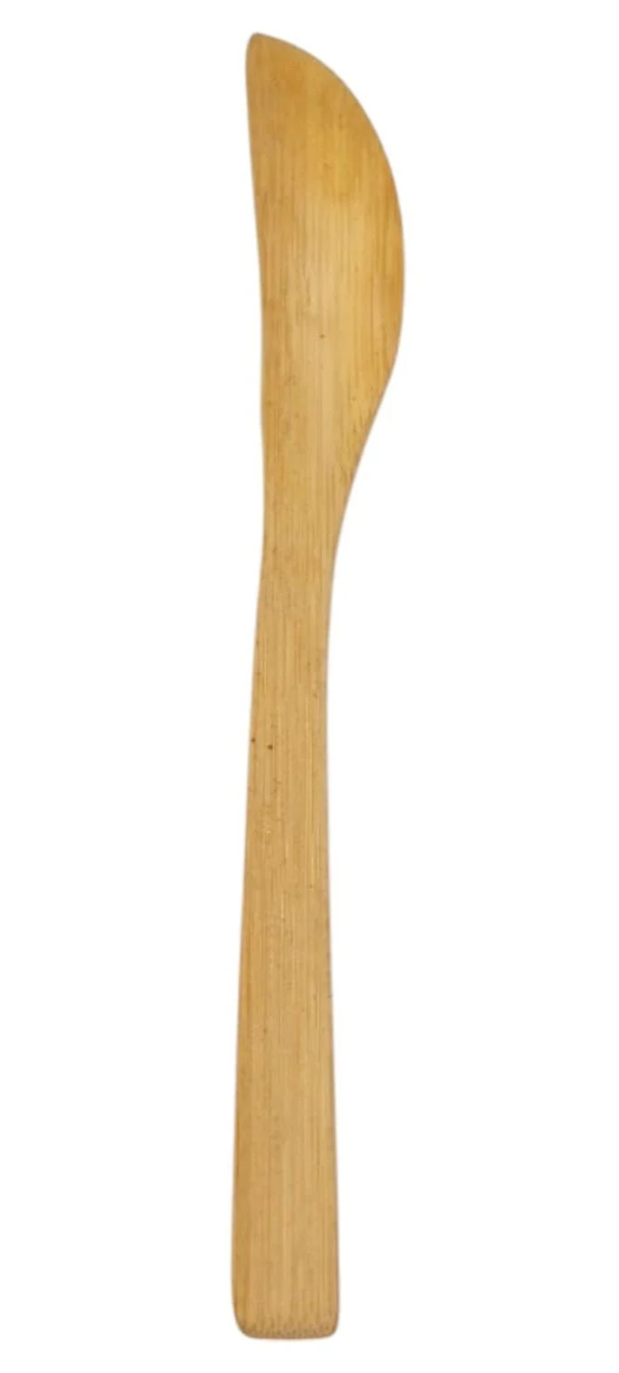 AKDC Bamboo Knife Dining Flatware Ideal for Kids Birthday Wedding & Party- Set Of 6Pcs-19cmX2.5cm - Image 3