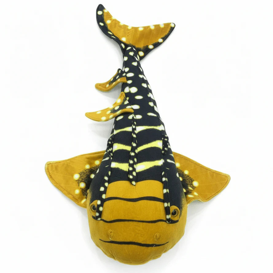 AKDC Black & Gold Fish Plush Toy 88cm Large Soft Stuffed Sea Animal Toy Gift for Kids Home Decor