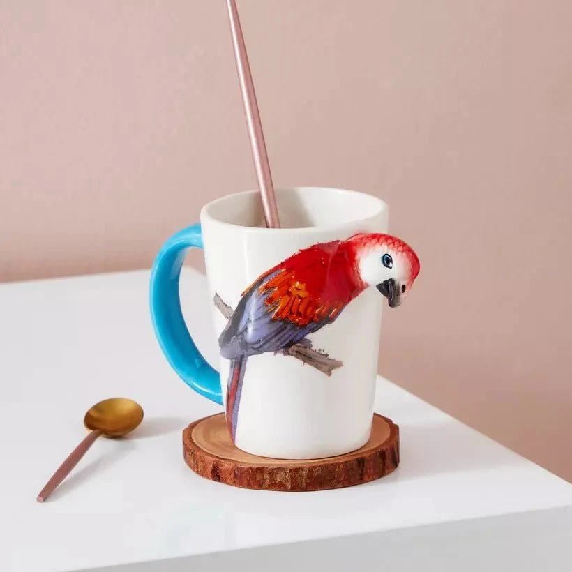 AKDC Ceramic 3D Cypher One Bird Mug 400ml - Image 3