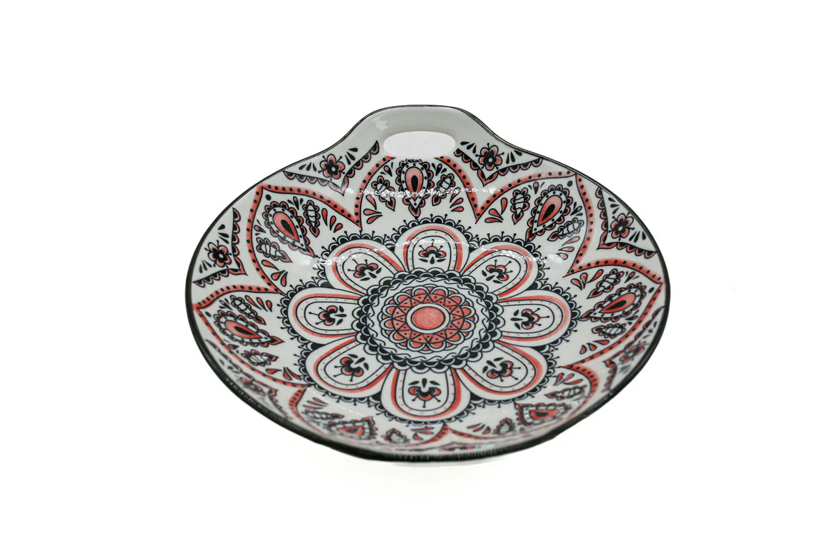 AKDC-Ceramic Bowl 20Cm with Handle 07594 - Image 3