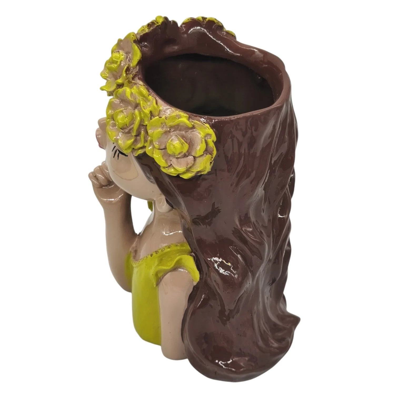 AKDC Ceramic Doll Vase Elegance Versatile Decor Accents for Living Room Home Decor Dinner Table Wedding Dinner Living Room-25cmX13cm - Image 2