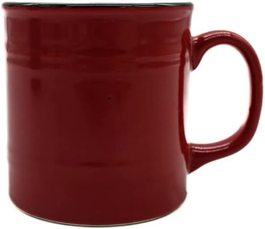 AKDC Ceramic Mug 1128 19.3 X 26.8 X 27.6 Cm Dark Red