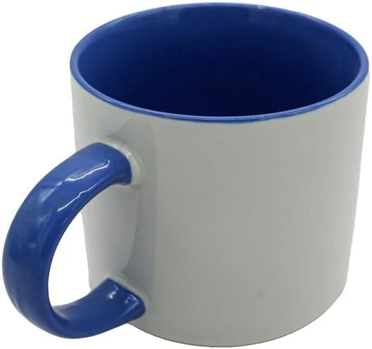 AKDC Ceramic Mug 430Ml Blue/White - Image 2