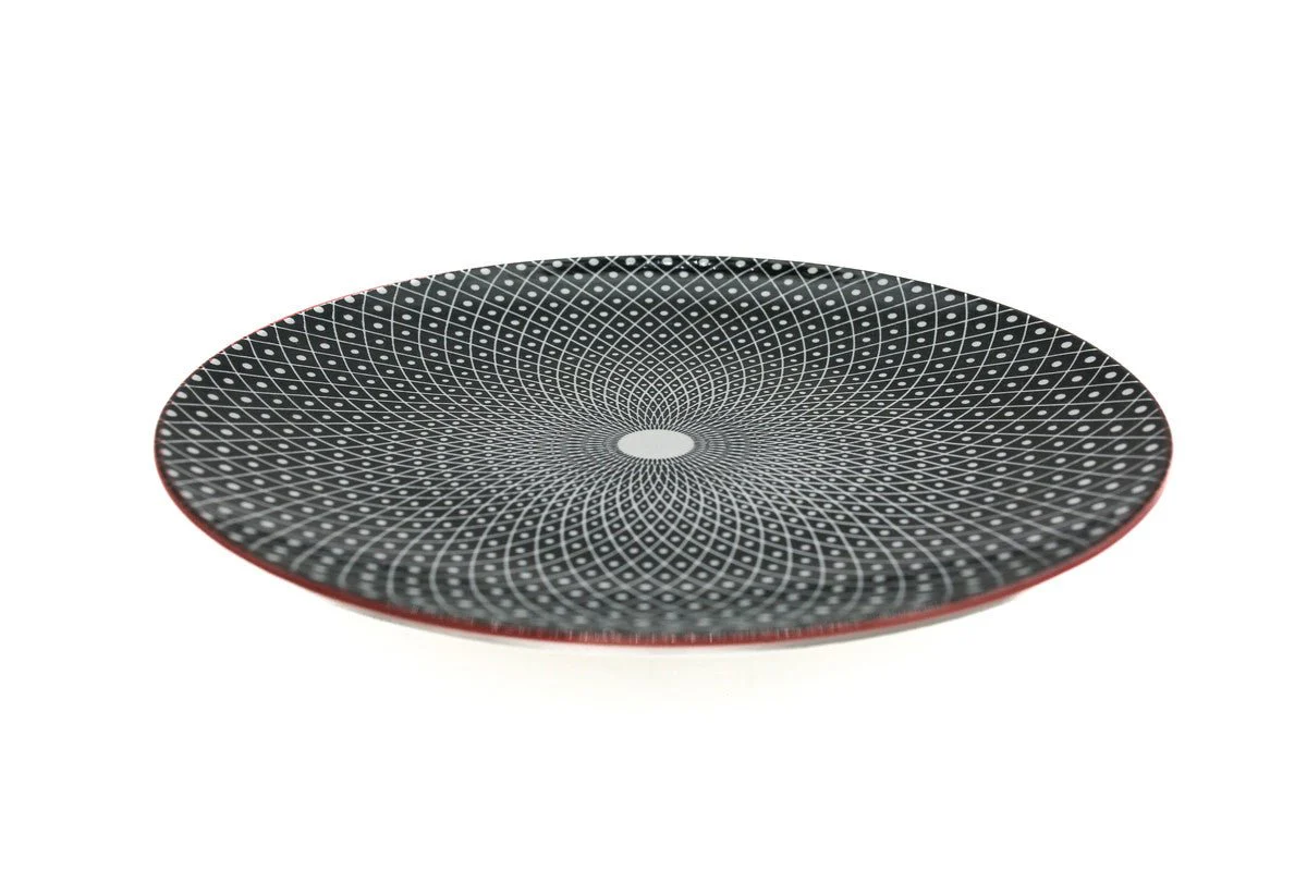 AKDC-Ceramic Plate 22Cm Black