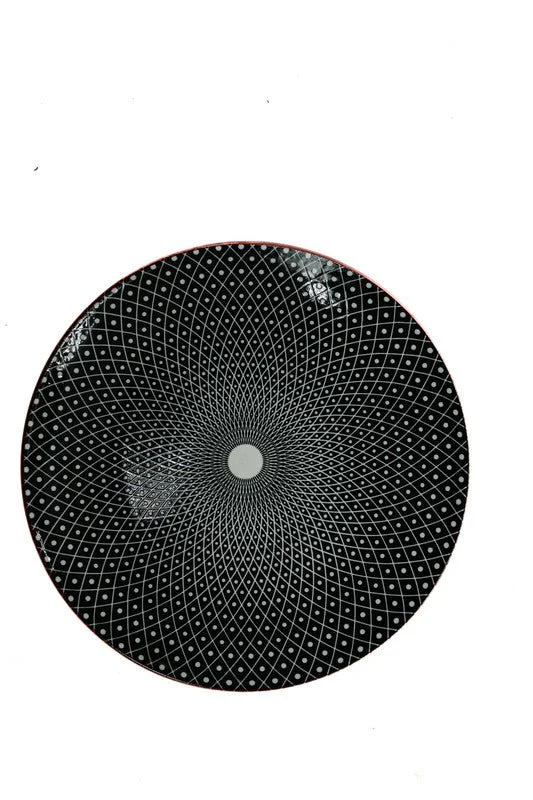 AKDC-Ceramic Plate 22Cm Black - Image 2