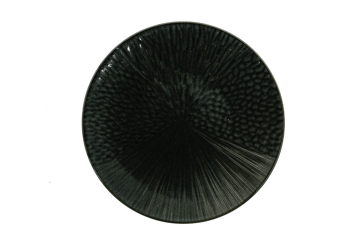 AKDC-Ceramic Plate 25.4cm Black - Image 2