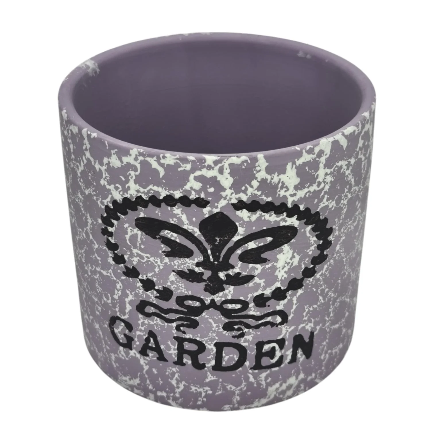 AKDC Ceramic Round Flower Pot for Home Decor and Gardening, Rustic Table Centerpiece-10cmX10cm - Image 2