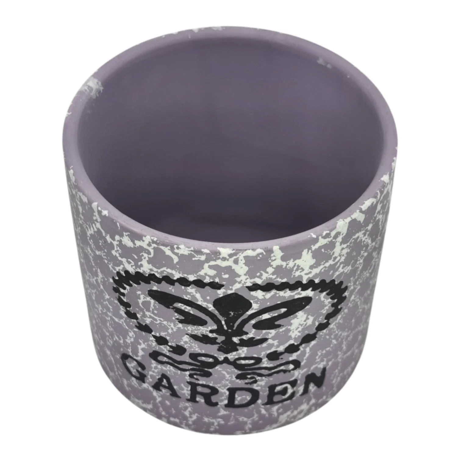 AKDC Ceramic Round Flower Pot for Home Decor and Gardening, Rustic Table Centerpiece-10cmX10cm - Image 4