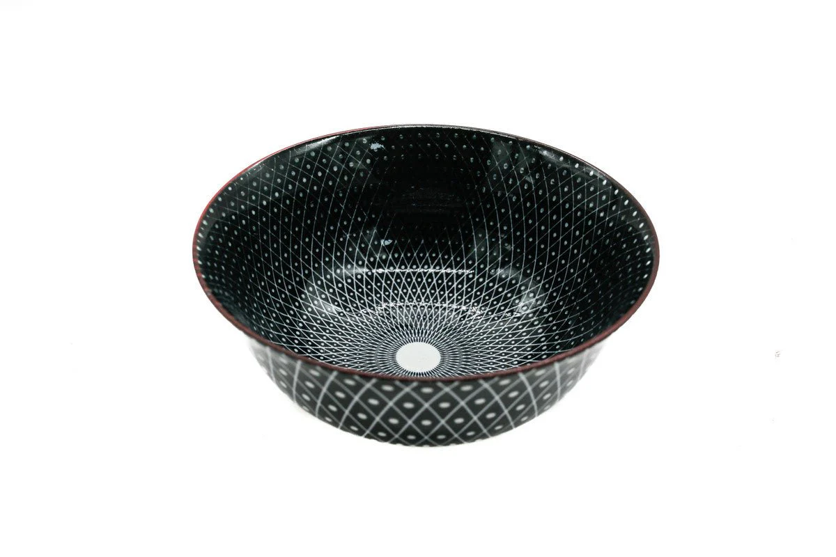AKDC-Ceramic Soup Bowl Black