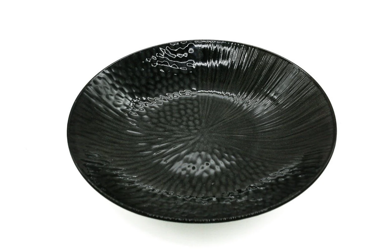 AKDC-Ceramic Soup Plate 25.4cm Black