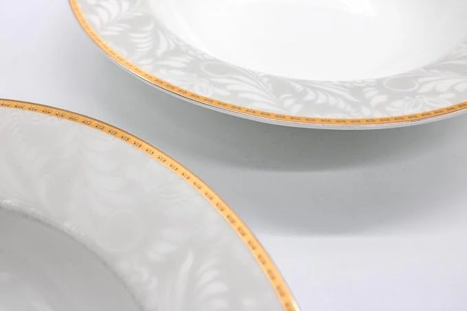 AKDC Ceramic Soup Plate 9inch set of 2 Multicolor - Image 3