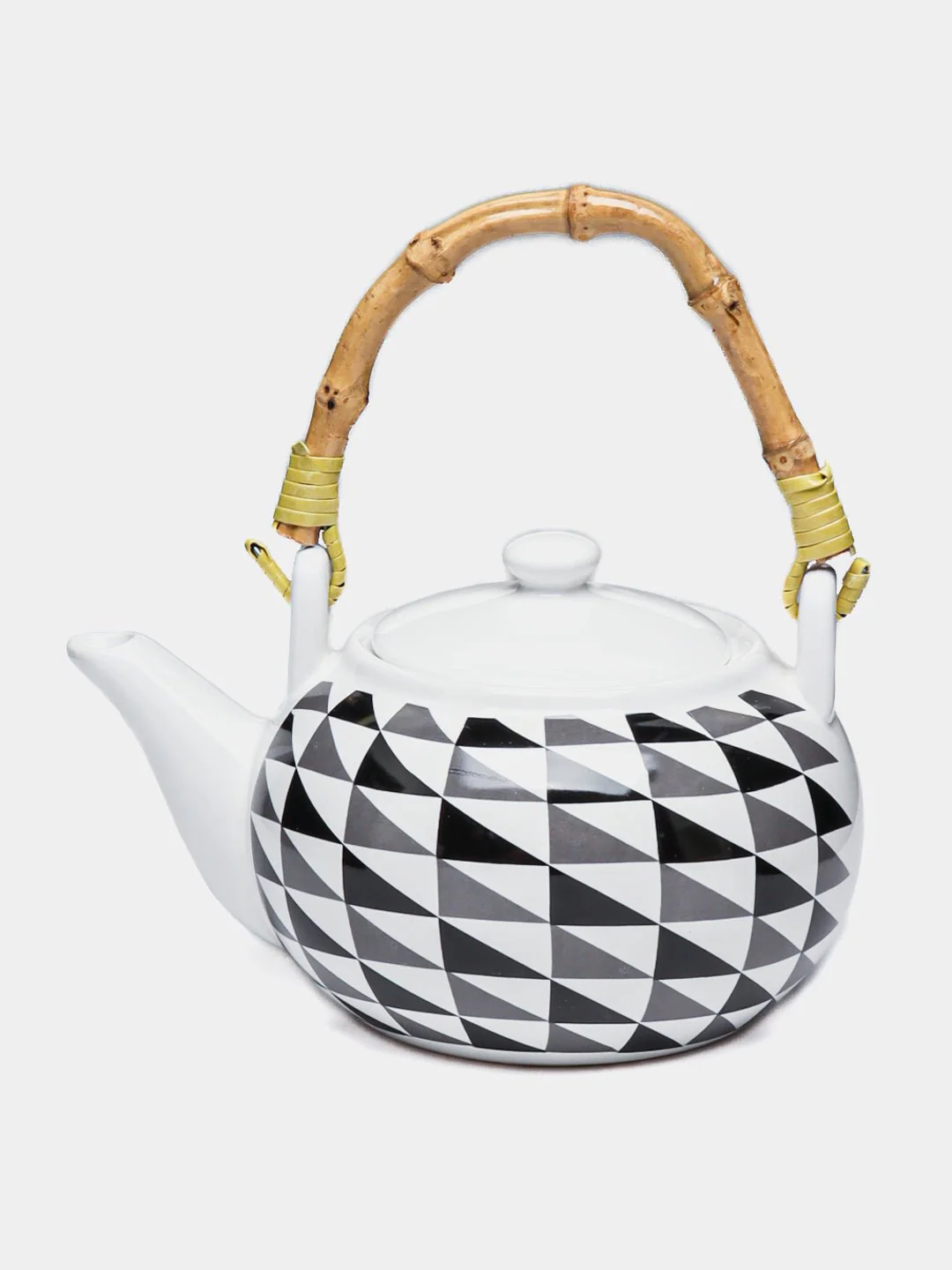 AKDC Ceramic Tea Pot Coffee Serving With Lid-700ml