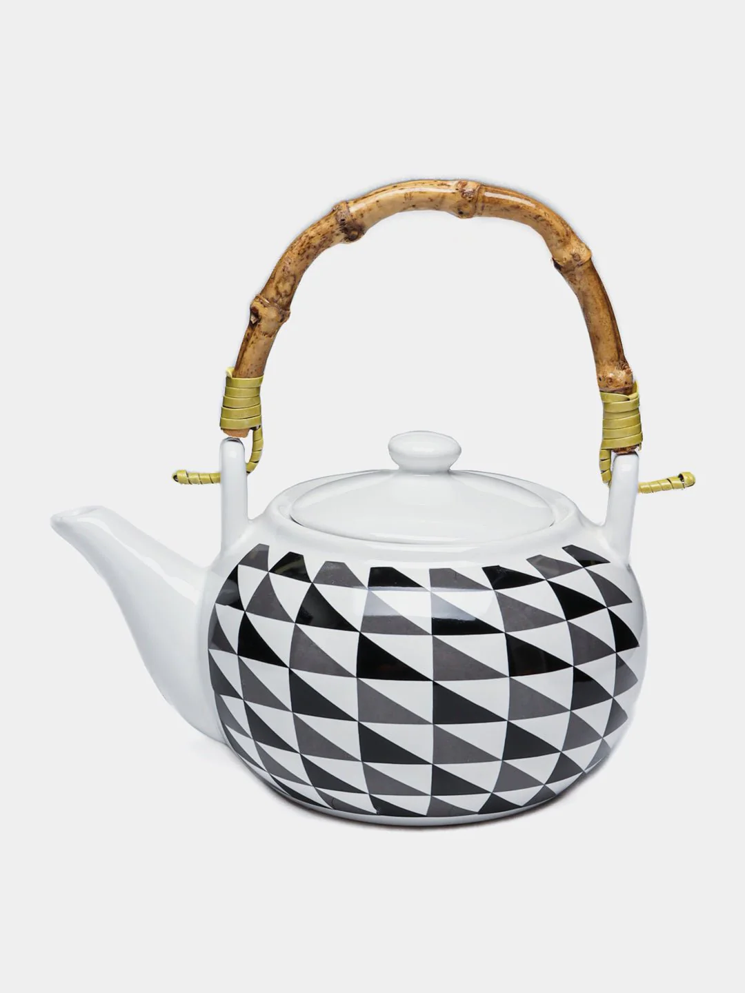 AKDC Ceramic Tea Pot Coffee Serving With Lid-700ml - Image 3