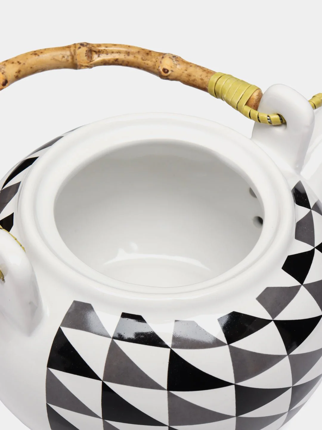 AKDC Ceramic Tea Pot Coffee Serving With Lid-700ml - Image 4
