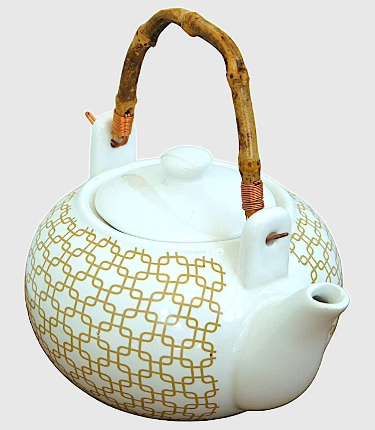 AKDC Ceramic Tea Pot  With Lid-700ml