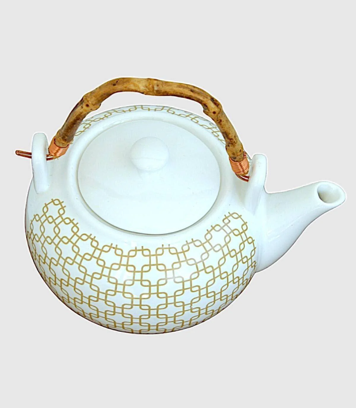 AKDC Ceramic Tea Pot  With Lid-700ml - Image 3