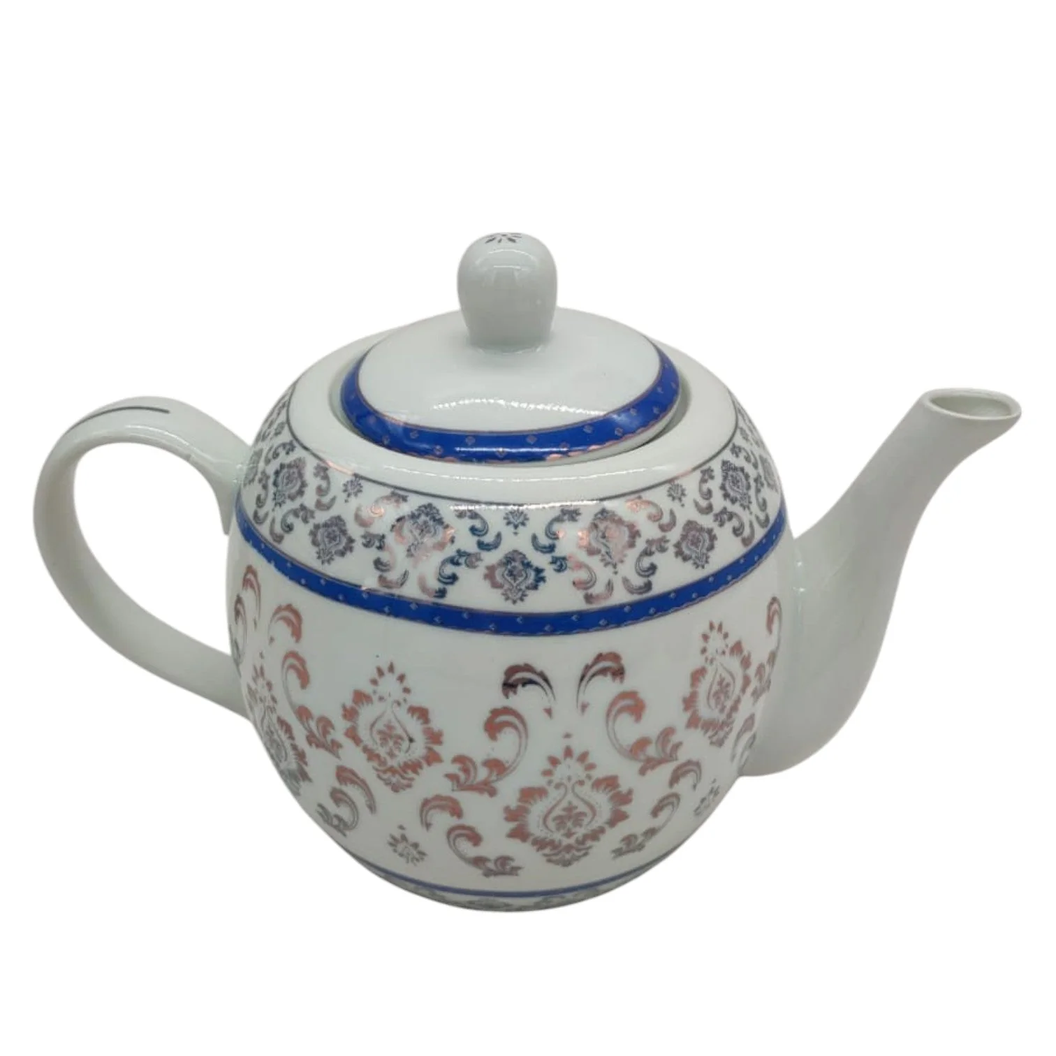 AKDC Ceramic Teapot Vintage Tea Kettle  Tea Pot Porcelain Teapot for Home Kitchen Supplies-1Liter