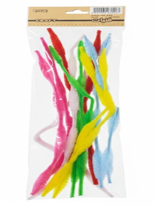 Biersi Chenille Stems Craft Pack – Assorted Color Pipe Cleaners