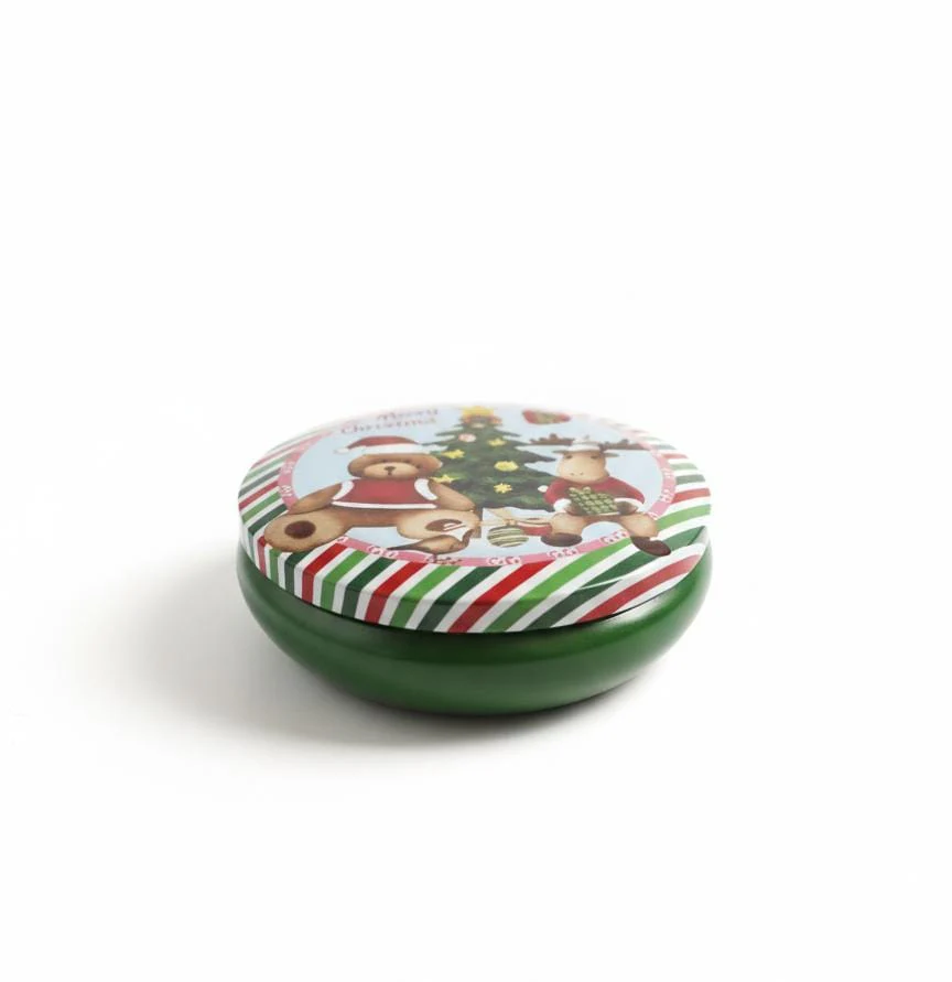 AKDC Christmas Candy Box with Teddy Bear Design – Cute Festive Storage Box for Sweets, Treats & Gifts - Image 3