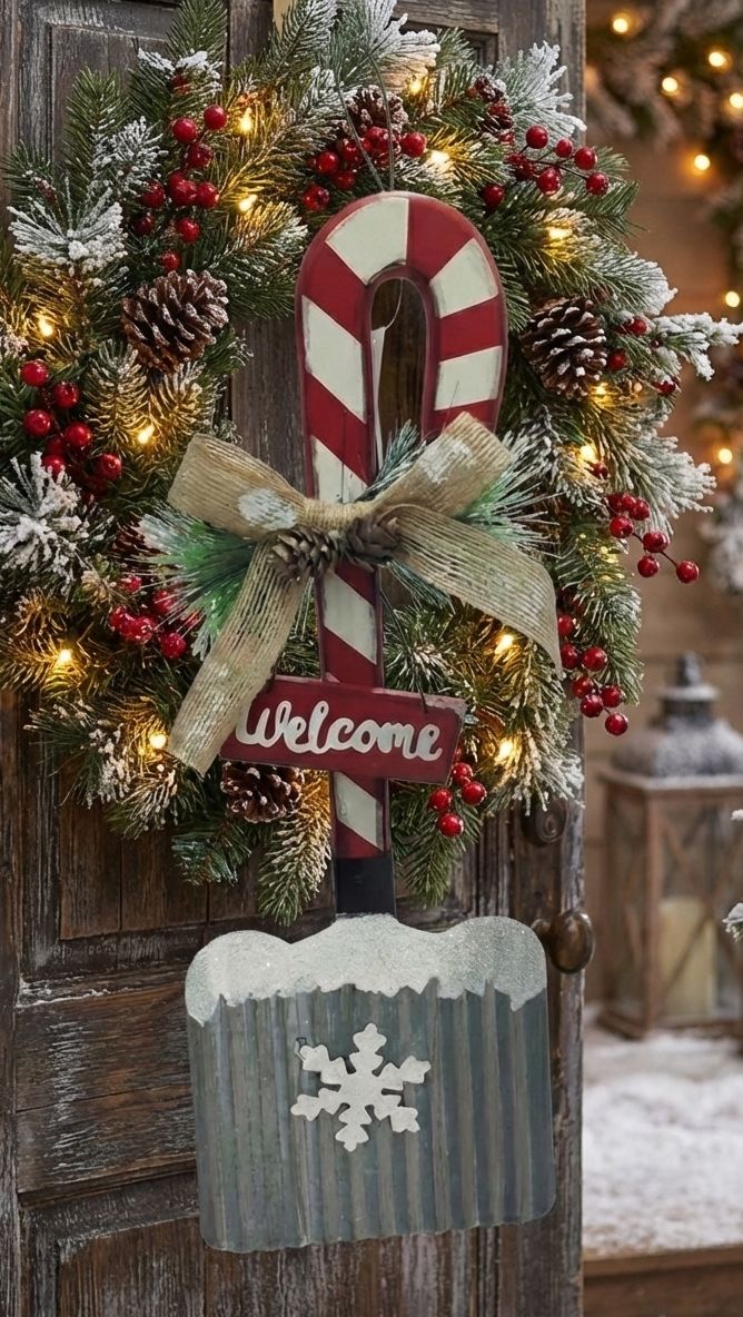 AKDC Christmas Decorative Shovel Ornament – Unique Festive Accent Décor for Home & Seasonal Displays, 46 cm - Image 2