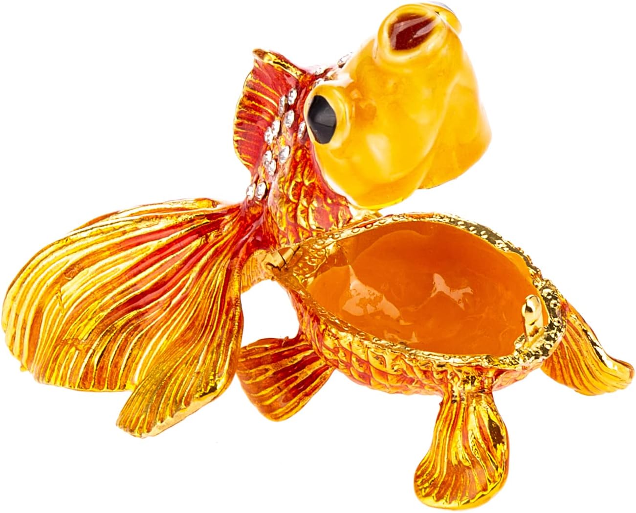 AKDC D‚cor Metal Fish L(9cm) xW(6cm) xH(3cm) Gold - Image 2