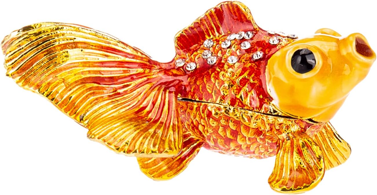 AKDC D‚cor Metal Fish L(9cm) xW(6cm) xH(3cm) Gold - Image 3