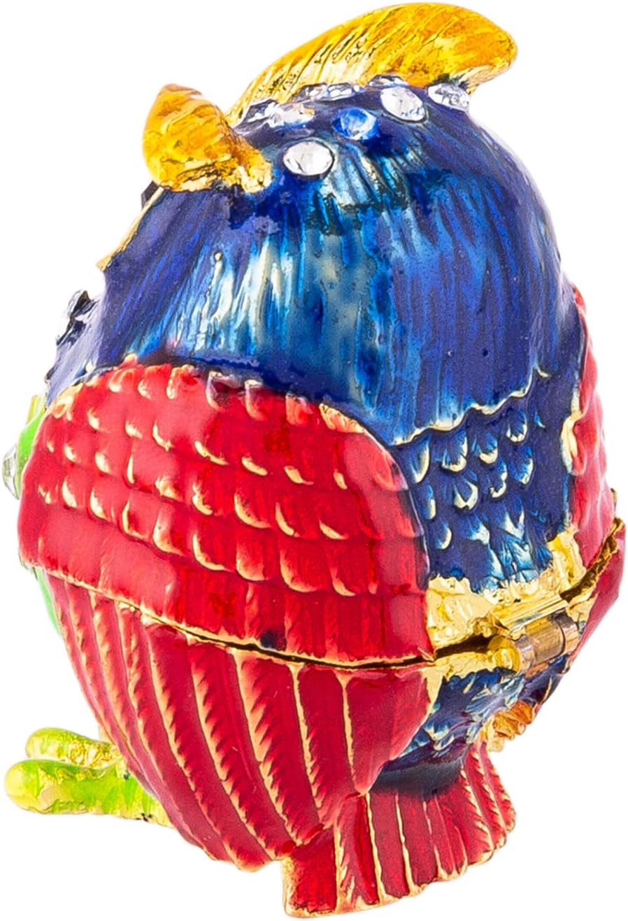 AKDC D‚cor Owl Box 4Cm X 4Cm X 5Cm Multi-Colour - Image 2