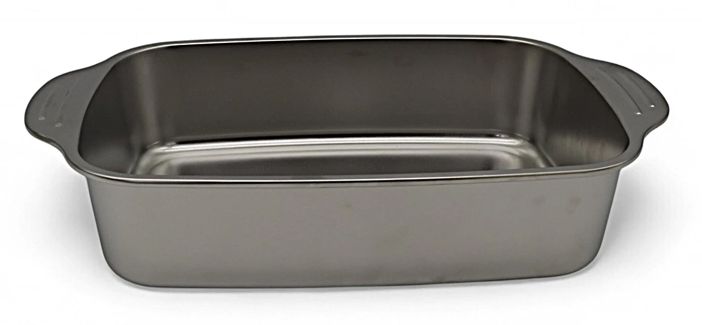 AKDC Deep Stainless Steel Baking Tray – 41×24×9 cm, Heavy-Duty Kitchen Essential - Image 2
