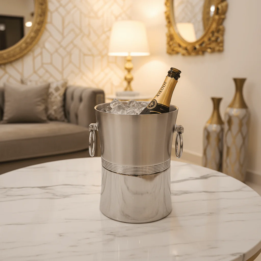 AKDC Double Wall Insulated Stainless Steel Ice Barrel – 2L - Image 2