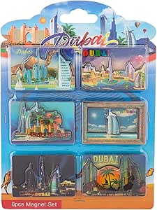 AKDC Dubai Magnet 6Pcs