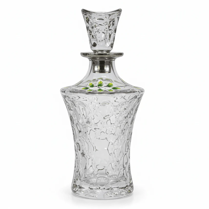 AKDC elegant glass perfume bottle 200ml luxury refillable fragrance container premium gift item
